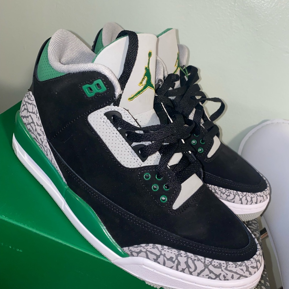 Retro 3 Pine Green